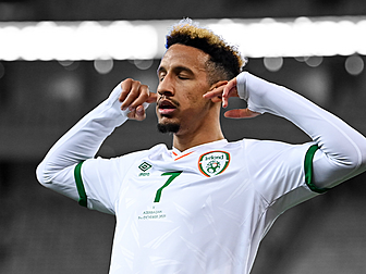 Callum Robinson sends message...